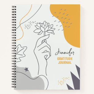 Boho Gratitude Journal, Law of Attraction Notebook