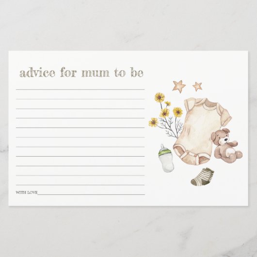 Boho Green Baby Clothes Gender Neutral Baby Shower (Front)