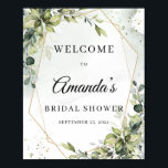 Boho greenery folaige gold geometric welcome sign<br><div class="desc">Boho greenery folaige gold geometric welcome sign, Contact me for matching items or for customization, Blush Roses ©</div>