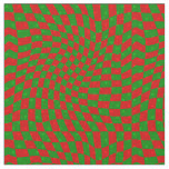 boho groovy christmas checkerboard swirly 1960s fabric