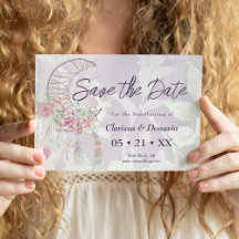 Boho Handfasting Moon Phase Dreamcatcher