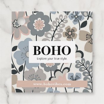 Boho Hang Tags  Clothing Label  Store Sale Favor   Favor Tags by olicheldesign at Zazzle