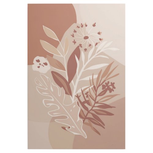 Boho Harmony Terracotta  Beige Wall Art 