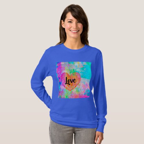 Boho Heart Love T_Shirt