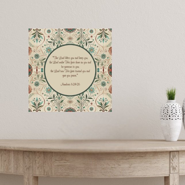 Boho Herb Blessing  Acrylic Print (Creator Uploaded)