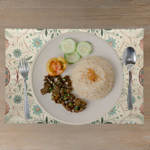 Boho Herb Cloth Placemat