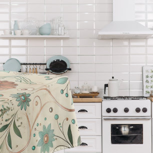 Boho Herb Pattern Tablecloth