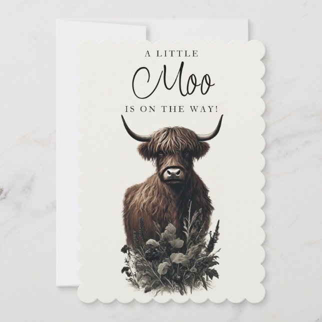 Boho Highland Cow (Front)