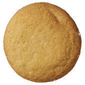 Boho Highland Cow Kids Birthday Party Sugar Cookie (Back)