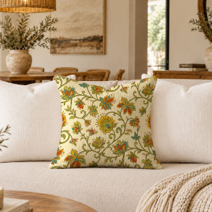 Boho Hippie 70s Groovy Retro Abstract Pillow Decor