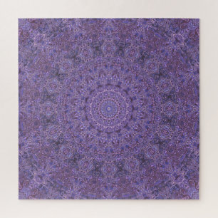 Boho Hippie Intricate Eclectic Groovy Mandala Art Jigsaw Puzzle