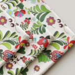 Boho, Hungarian Folk, Floral Pattern, Matyo, Tulip Fabric