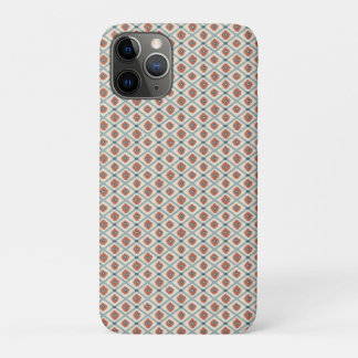 Boho Ikat Diamond Geometric Seamless Pattern iPhone 11 Pro Case