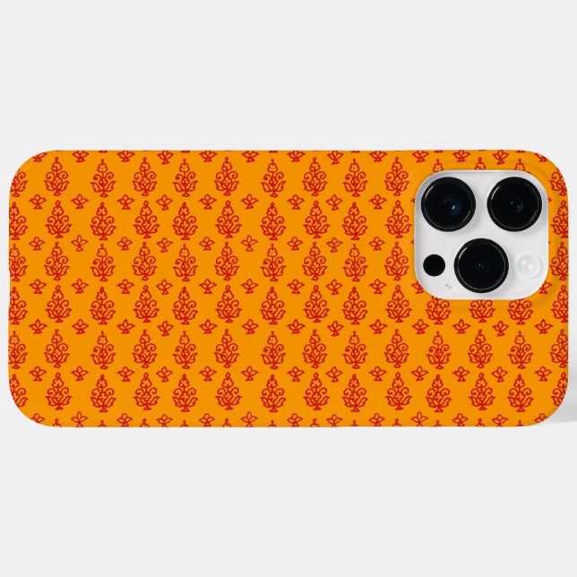 Boho India Block Print Case-Mate iPhone Case (Back (Horizontal))