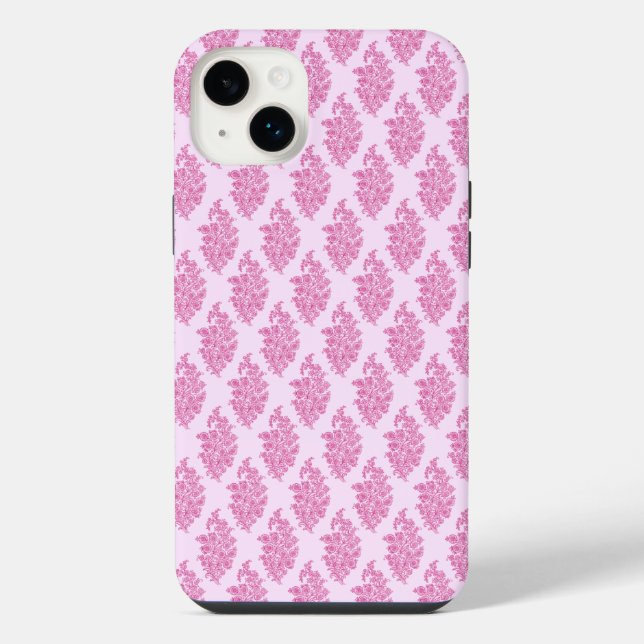 Boho India Block Print Iphone Case (Back)