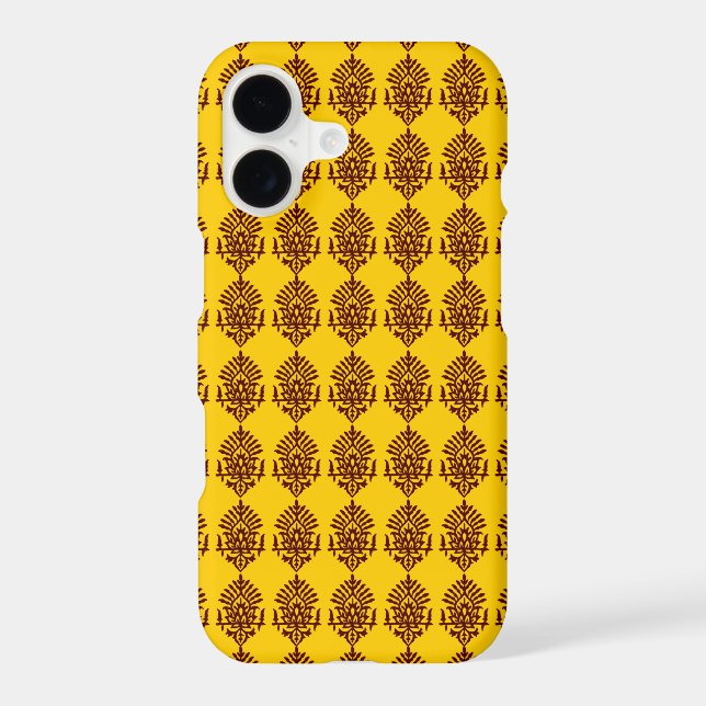 Boho India Block Print iPhone Case (Back)