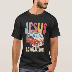 Boho Jesus-Revolution Christian Faith Based Jesus T-Shirt