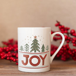 Boho Joy Christmas Holiday Coffee Mug