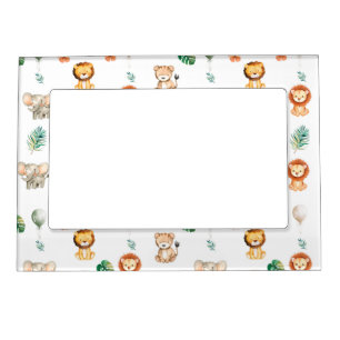 Boho Jungle Animals  Magnetic Frame