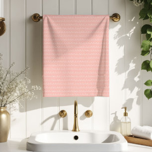 Boho Kids Towels Pastel Rainbow Birthday Accent