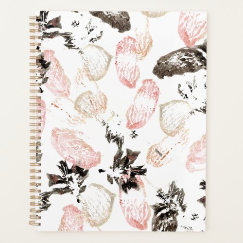 Boho Leaves and Flowers Planner