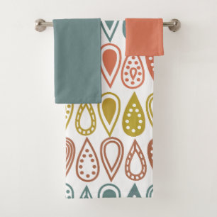 Boho Lines  Bath Towel Set