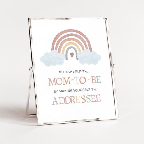 Boho Little Ray of Sunshine Envelope Station Sign