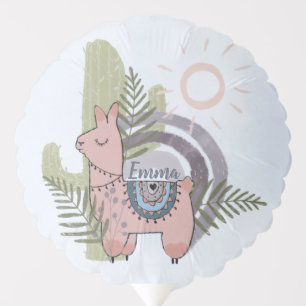 Boho Llama Balloon