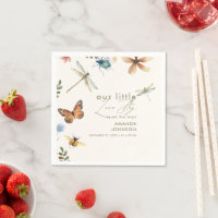 Boho Love Bug Insects Dragonfly baby shower