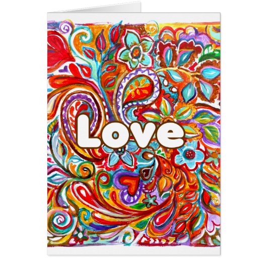 Boho Love Cards (Front)