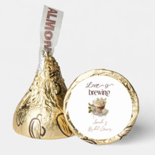 Boho Love is Brewing Floral Bridal Shower Brunch Hershey®'s Kisses®