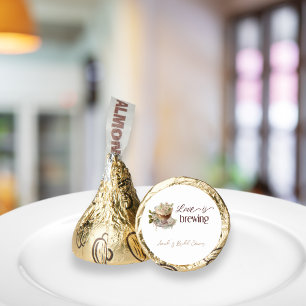 Boho Love is Brewing Floral Bridal Shower Brunch Hershey®'s Kisses®