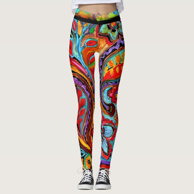 Boho Love Leggings (Front)