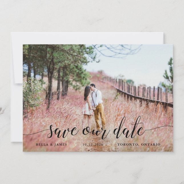 Boho Love Save the Date (Front)