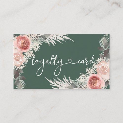 Boho Loyalty Business Card
