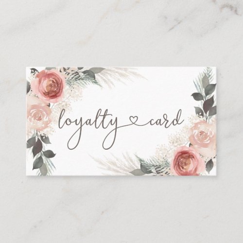 Boho Loyalty Business Card