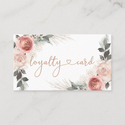 Boho Loyalty Business Card