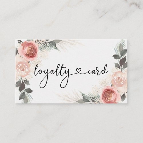 Boho Loyalty Business Card