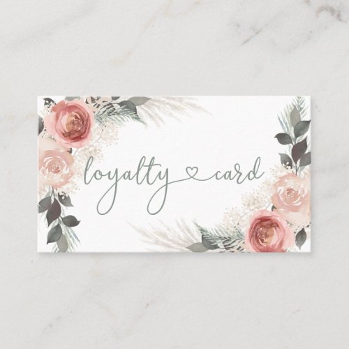 Boho Loyalty Business Card