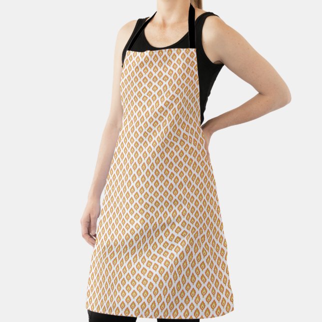 Boho Luxe Pattern Apron – Stylish Gift for Cooks (Insitu)