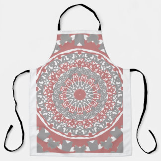 Boho  Mandala Apron – Elegant Kitchen & Craft 