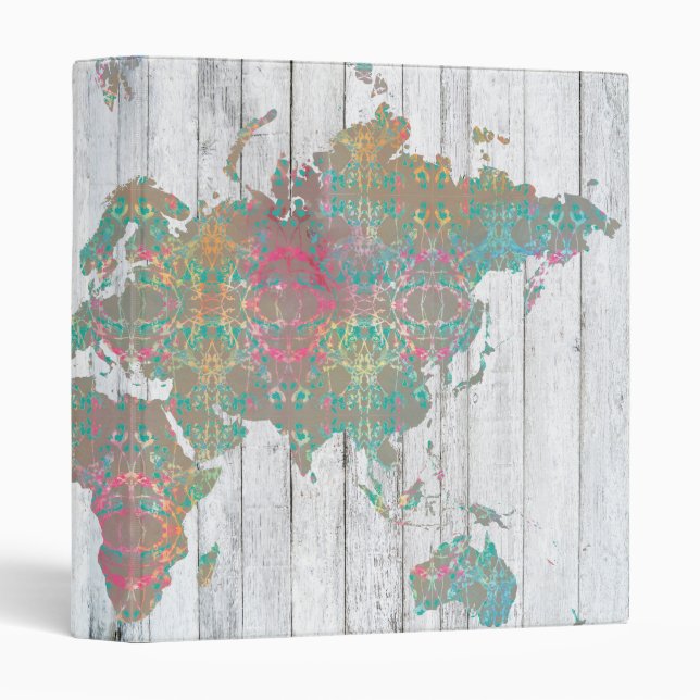 Boho Map II Binder (Front/Spine)
