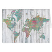 Boho Map II Cards (Front Horizontal)