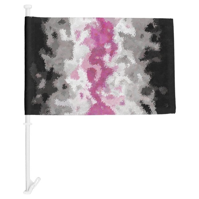Boho Marbled Abstract Librafeminine Pride Flag (Front)