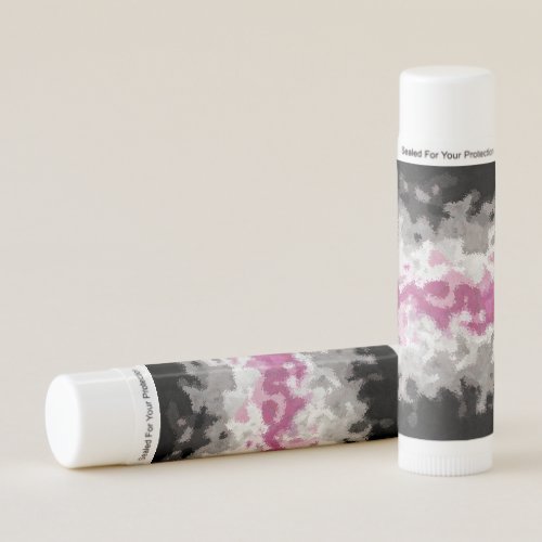 Boho Marbled Abstract Librafeminine Pride Flag Lip Balm