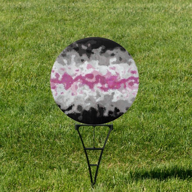 Boho Marbled Abstract Librafeminine Pride Flag Sign (Insitu)
