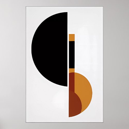 Boho Minimalist Serenity Poster