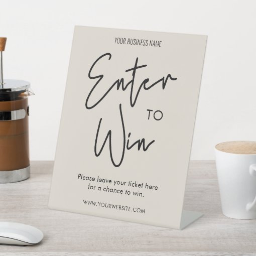 how to enter a raffle for shoes