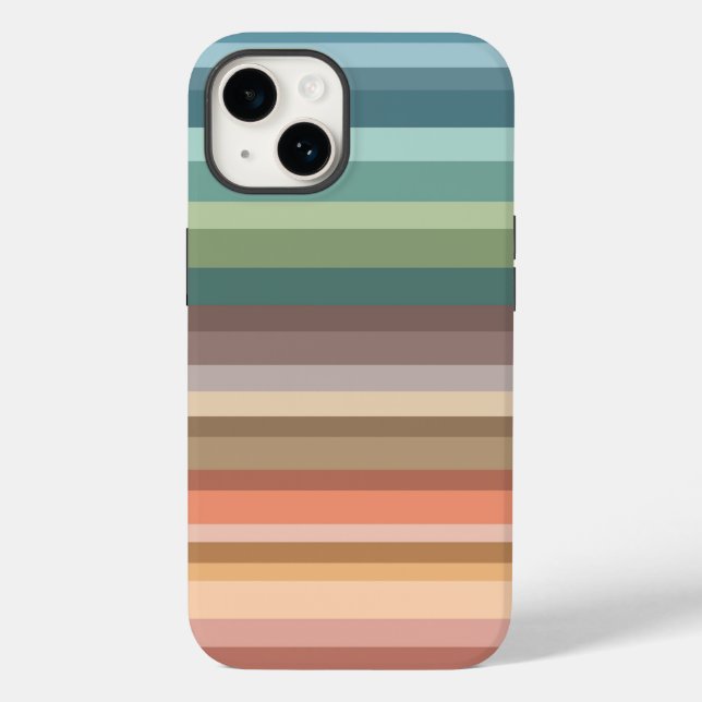Boho Modern Chic Stripes  Case-Mate iPhone Case (Back)