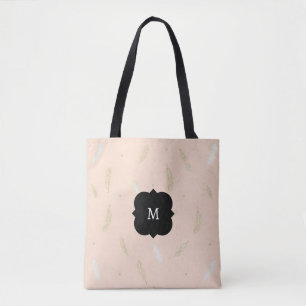 Boho Modern Feathers Luxury Collection Tote Bag